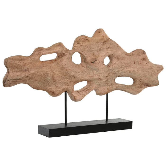 Figura Decorativa Home ESPRIT Negro Marrón claro Moderno 74 X 9 X 42 CM
