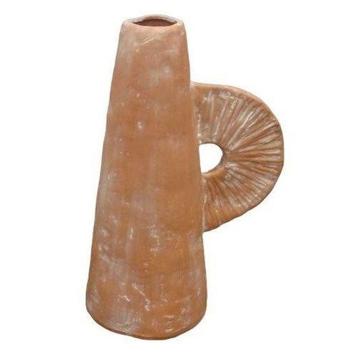 Jarrón Home ESPRIT Terracota Estilo artesanal 17 X 12 X 27 CM