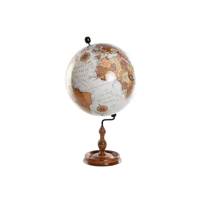 Globo Terraqueo Home ESPRIT Marrón Vintage 45 x 45 x 80 cm