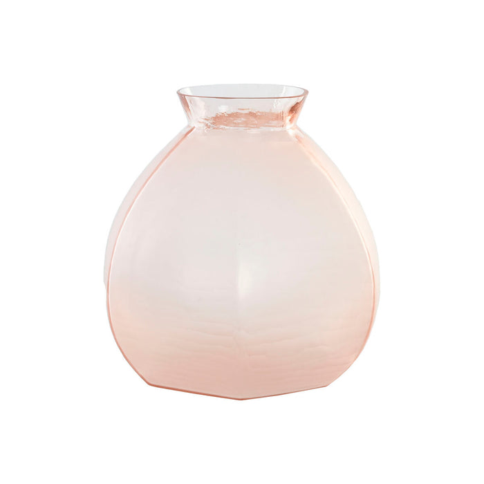 Jarrón Home ESPRIT Rosa Cristal Moderno 28 x 28 x 27 cm