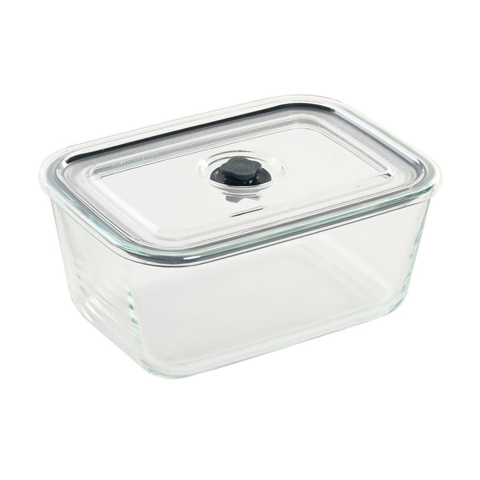 Fiambrera Home ESPRIT Transparente Polipropileno Vidrio de Borosilicato 1,5 L