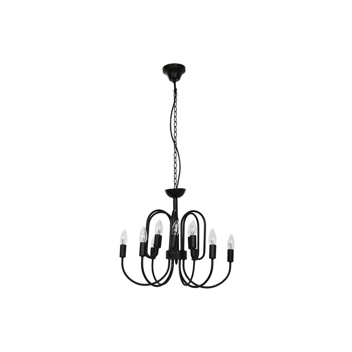 Lámpara de Techo Home ESPRIT Negro Metal 54 x 54 x 46 cm