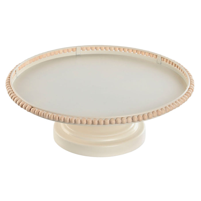 Centerpiece Home ESPRIT Light brown Wood Metal 32 x 32 x 11 cm