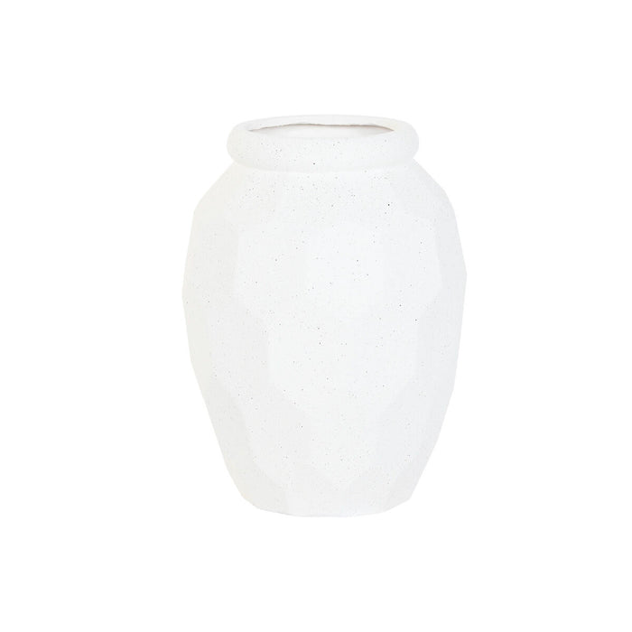 Planter Home ESPRIT White Magnesium Modern 43 x 43 x 80 cm