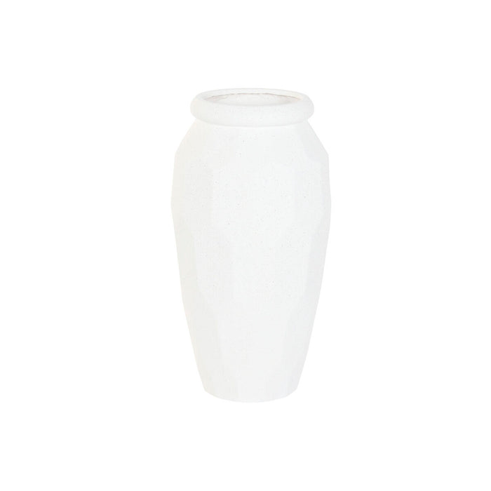 Macetero Home ESPRIT Blanco Magnesio Moderno 47 x 47 x 61 cm