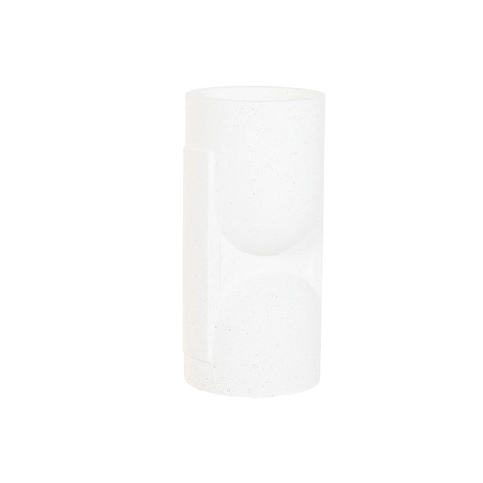Planter Home ESPRIT White Magnesium Urban 36 x 36 x 70 cm
