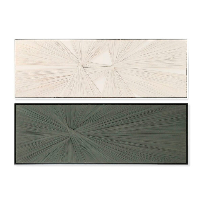 Toile Home ESPRIT Plâtre Toile 153 x 4,5 x 53 cm