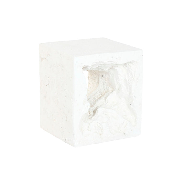 Mesa auxiliar Home ESPRIT Blanco 40 x 40 x 46 cm