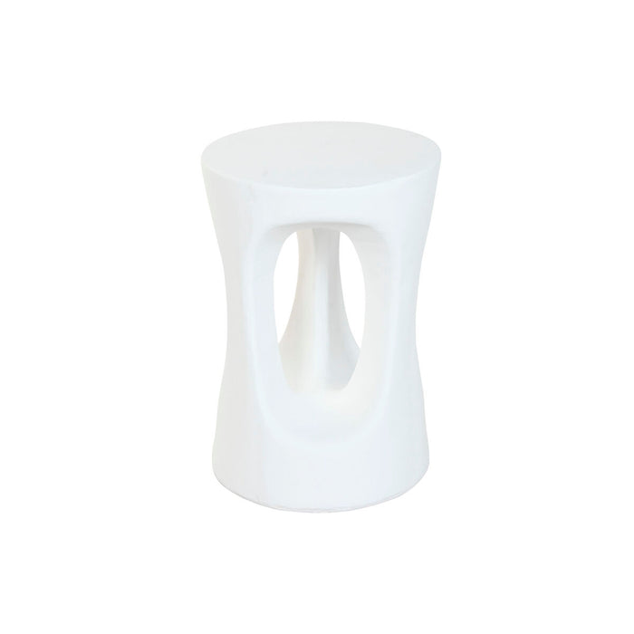 Mesa auxiliar Home ESPRIT Blanco 35,5 x 35,5 x 51 cm