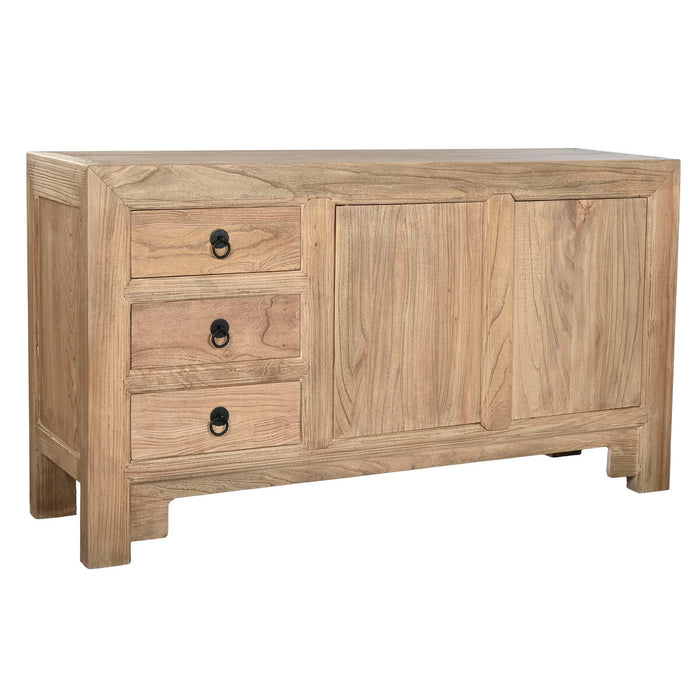 Sideboard Home ESPRIT Natural Elm wood 145 x 40 x 81 cm