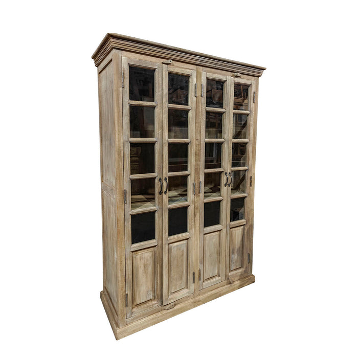 Display Stand Home ESPRIT White Mango wood 135 x 50 x 210 cm