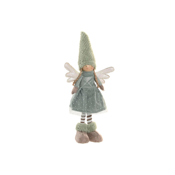 Adorno Navideño Home ESPRIT Verde Hada 19 X 10 X 42 CM