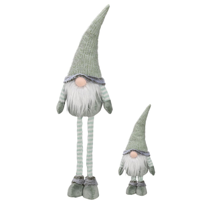 Décorations de Noël Home ESPRIT Vert Gnome 20 X 13 X 87 CM