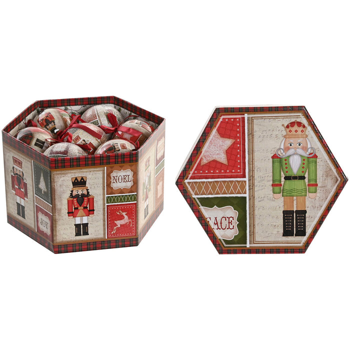 Bola de Navidad Home ESPRIT Multicolor PVC (14 Piezas)