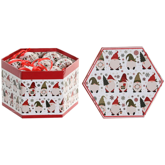 Bola de Navidad Home ESPRIT Multicolor PVC (14 Piezas)