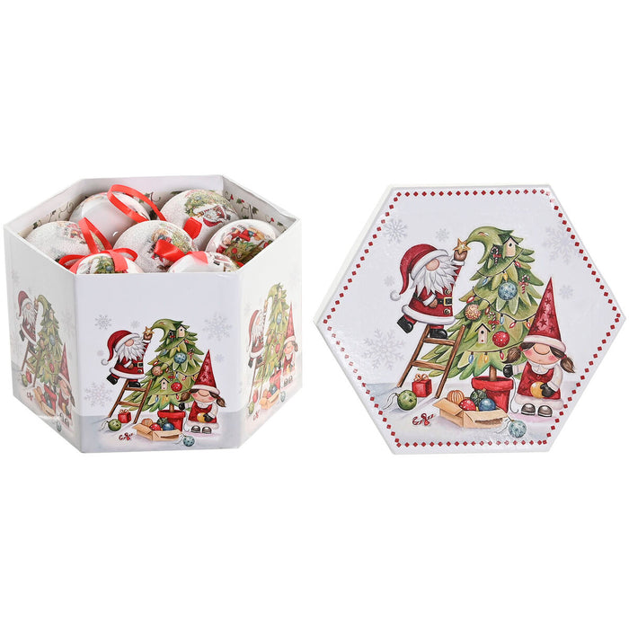 Christmas Baubles Home ESPRIT Multicolour PVC (14 Pieces)