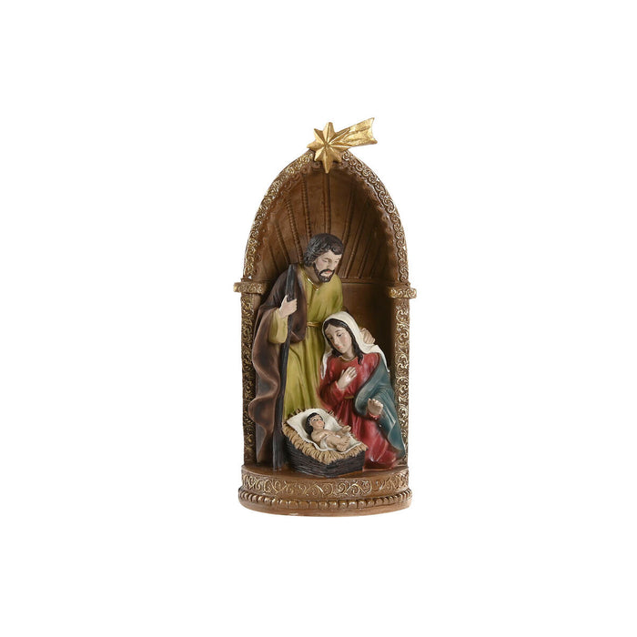 Belén de Navidad Home ESPRIT Multicolor Resina 11 x 10,5 x 22,5 cm