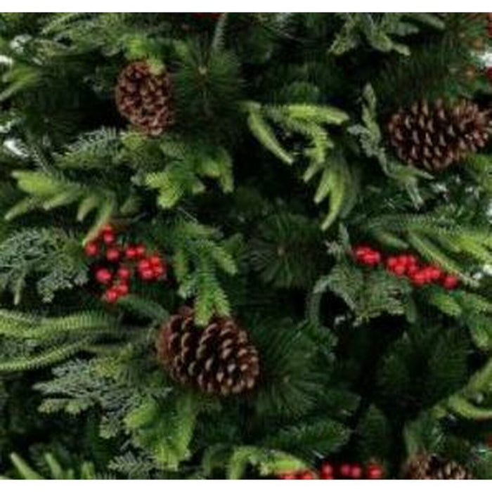 Árbol de Navidad Home ESPRIT Rojo Verde PVC