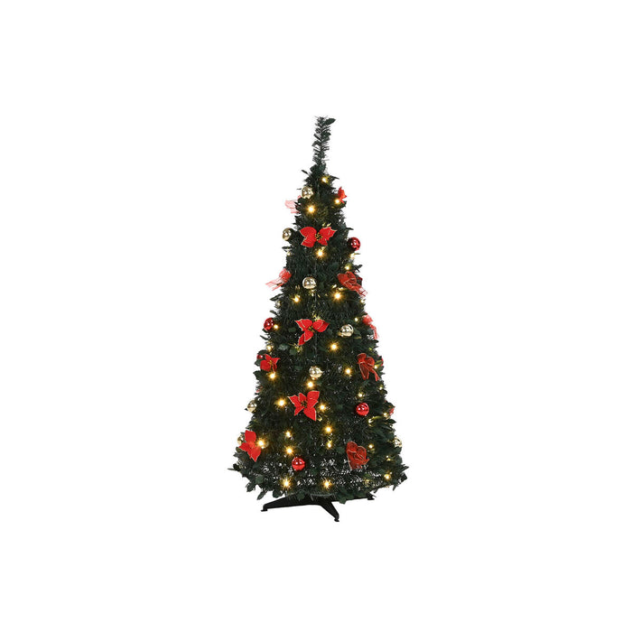 Árbol de Navidad Home ESPRIT Rojo Verde PVC
