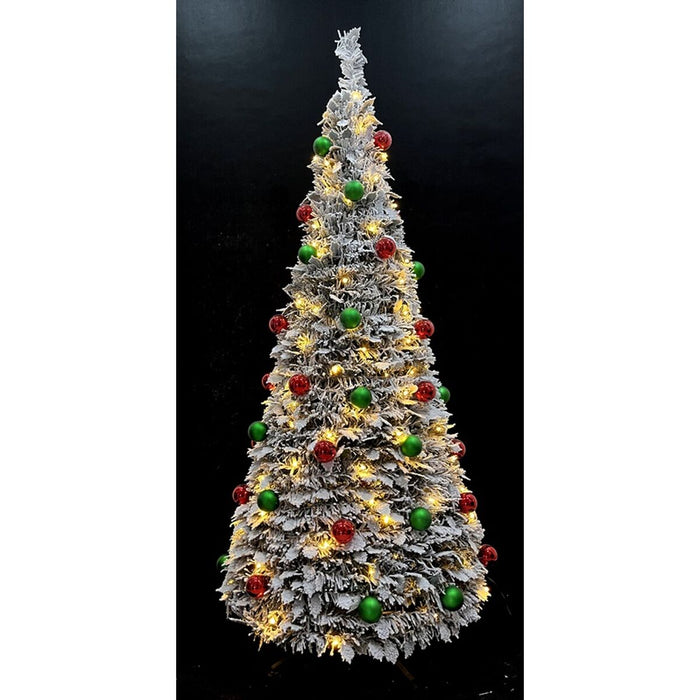Árbol de Navidad Home ESPRIT Verde PVC Nevado