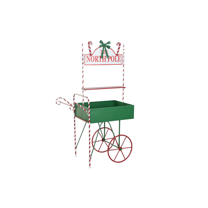 Décorations de Noël Home ESPRIT Rouge Vert Noël 93,5 x 53,5 x 166,5 cm