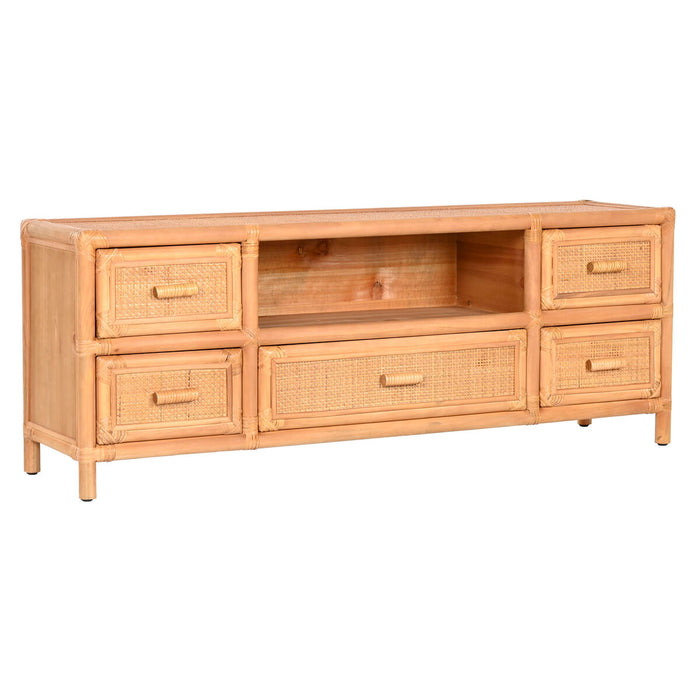 TV furniture Home ESPRIT Light brown 120 x 30 x 45 cm