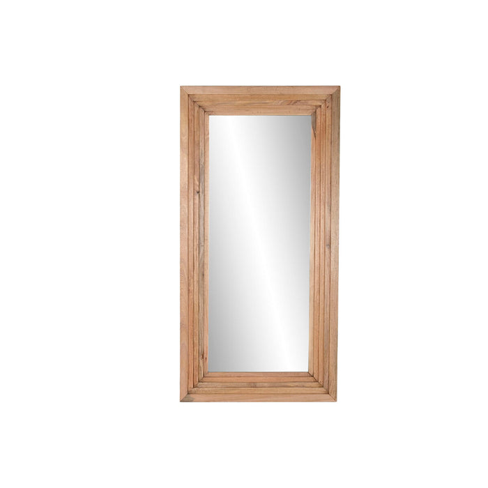 Wall mirror Home ESPRIT Natural Modern 91 X 6,5 X 182,5 CM