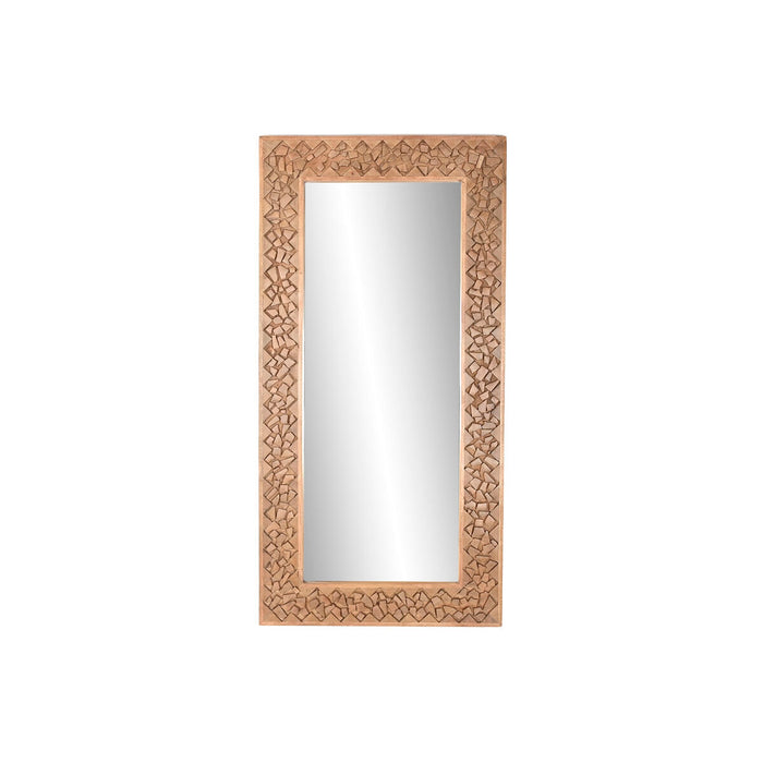 Espejo de pared Home ESPRIT Natural Moderno Troncos 91 X 5 X 183,5 CM