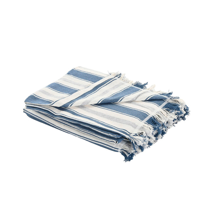 Bed Cover Home ESPRIT Blue Grey