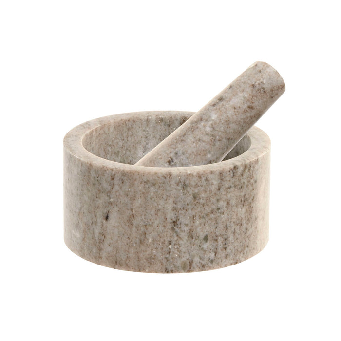 Mortero de cocina Home ESPRIT Mármol 12,5 x 12,5 x 7,5 cm