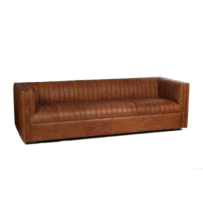 Canapé Home ESPRIT Marron Urbaine 246,5 X 92 X 73 CM
