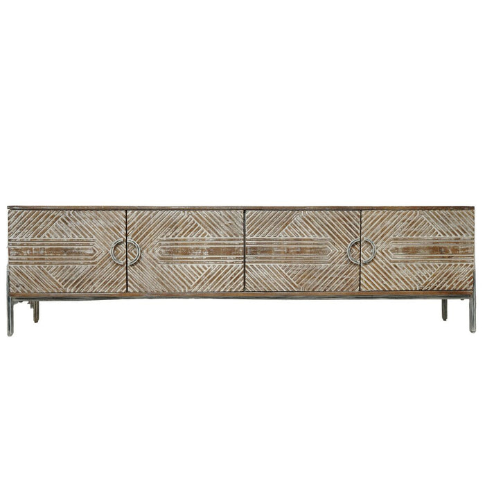 TV furniture Home ESPRIT White 180 x 40 x 50 cm