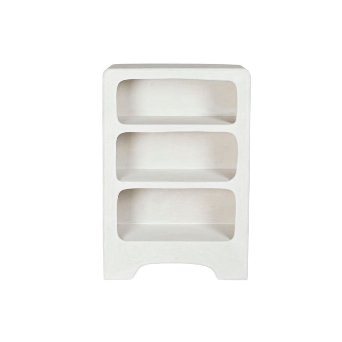 Estantería Home ESPRIT Blanco Resina Madera MDF 80 X 30 X 120 CM