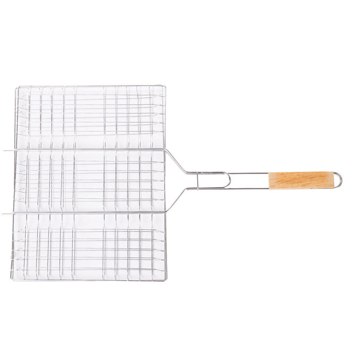 Parrilla Barbacoa Madera Metal 65 x 40 x 2 cm Barbacoa