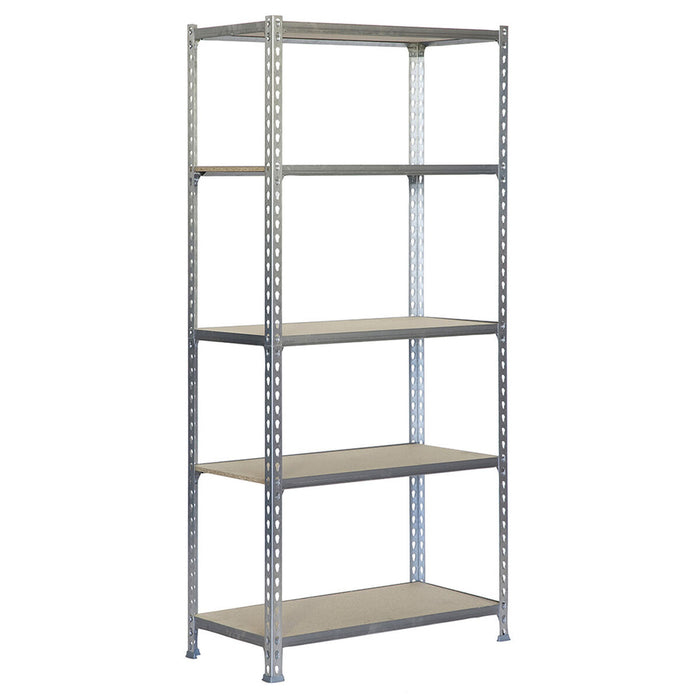 Étagère Simon Rack Bois 167,4 X 71 X 31 CM Gris 5 Etagères