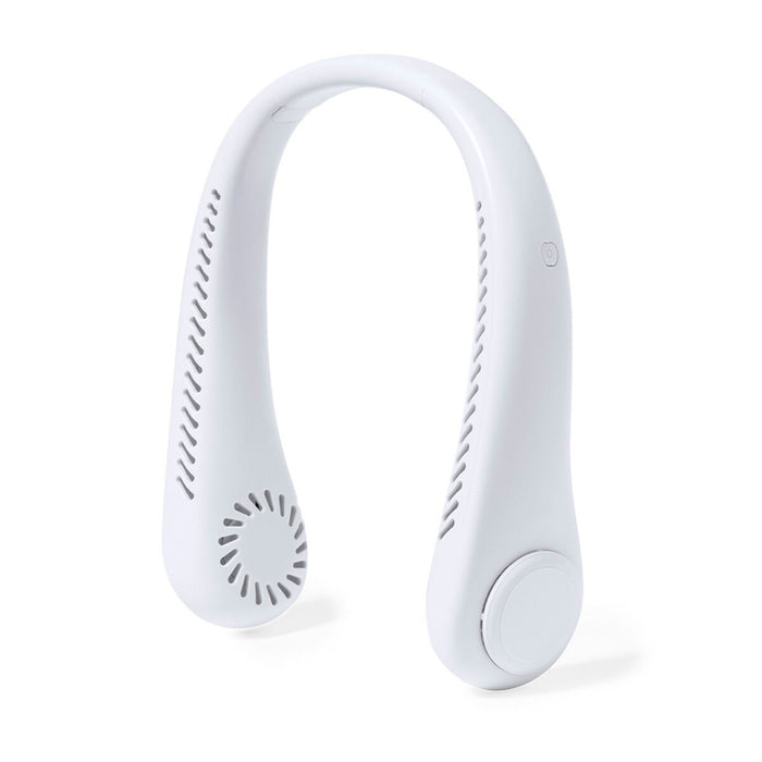 Ventilador de cuello Lifetime Blanco Recargable USB
