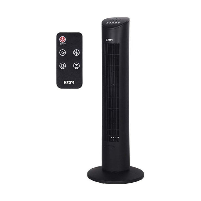 Ventilador Torre EDM 33504 Negro 60 W
