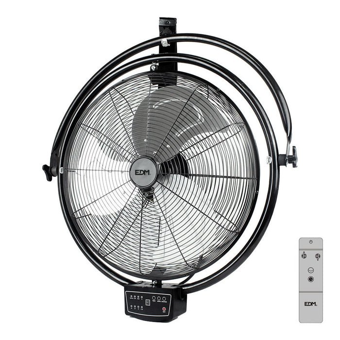 Ventilador de Pared EDM 33520 Negro 120 W industrial Techo