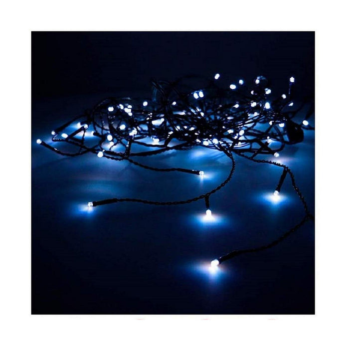 Cortina de Luces LED EDM 71259 1,8 W Azul Transparente 2 x 1 m (1 unidad)