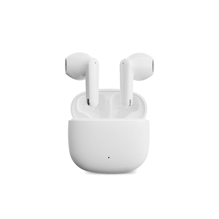 Wireless Headphones KSIX Contact Twins Nano White