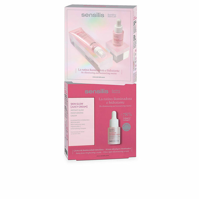 Set de Cosmética Sensilis SKIN GLOW FACIAL 2 Piezas