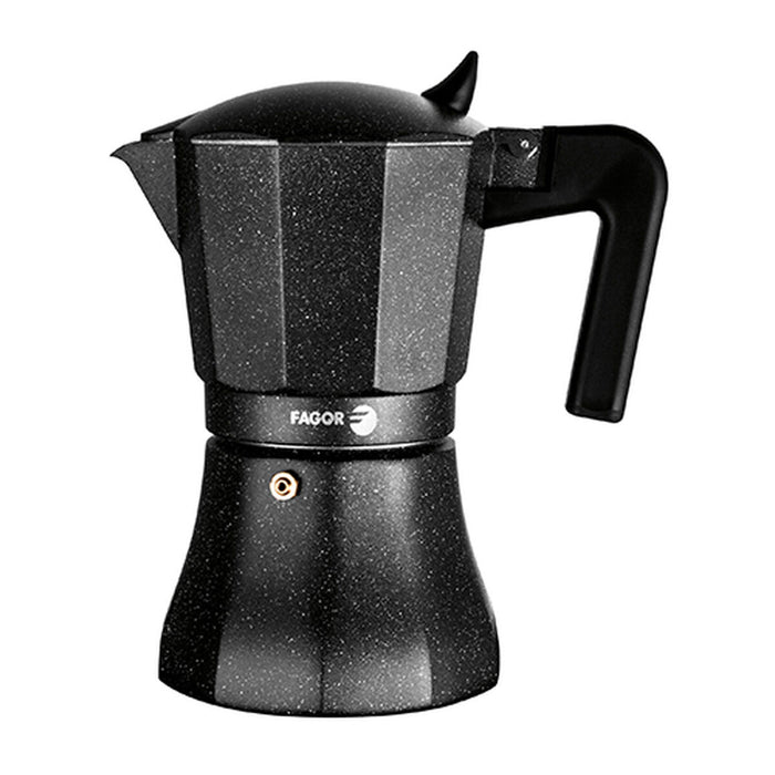 Caffettiera Italiana Fagor Nero Alluminio