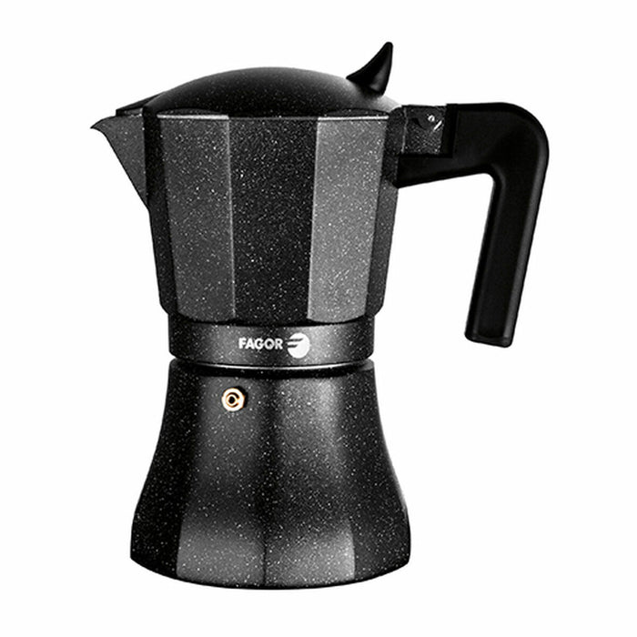 Cafetera Italiana Fagor TIRAMISU 12 Negro Aluminio 12 Tazas
