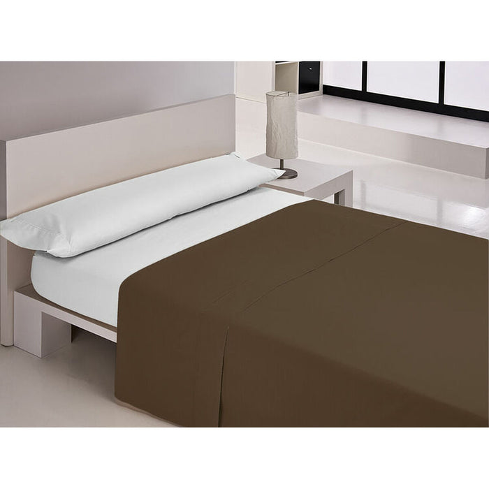 Lenzuolo Superiore Happy Home MIX COLORS Marrone 180 x 270 cm