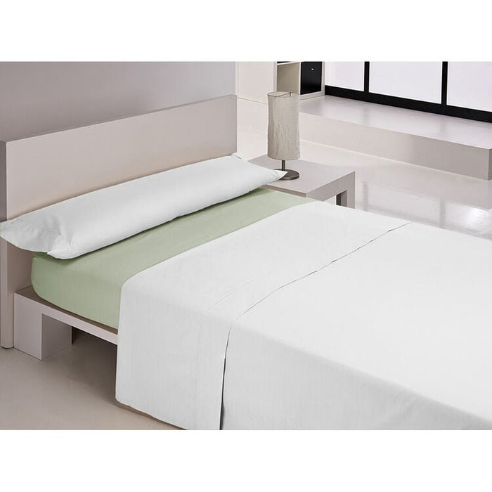 Lenzuolo con angoli aderenti Happy Home MIX COLORS Verde Singolo 80 x 200 + 30 cm
