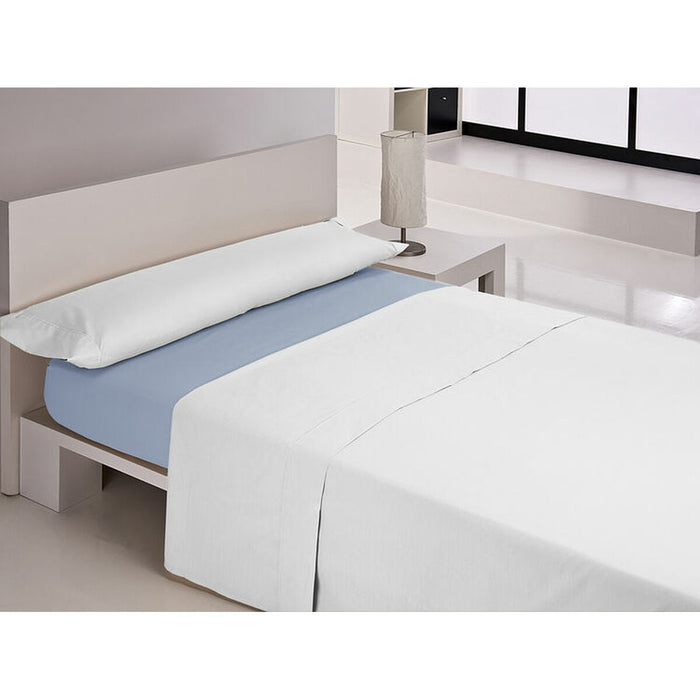 Lenzuolo con angoli aderenti Happy Home MIX COLORS Azzurro Singolo 80 x 200 + 30 cm