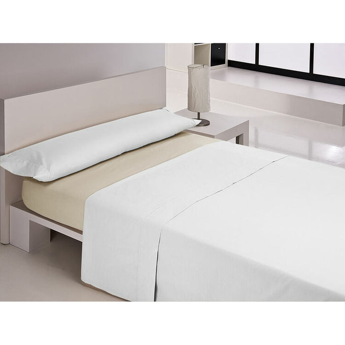 Sábana Bajera Ajustable Happy Home MIX COLORS Beige Cama de 90 90 x 200 + 30 cm