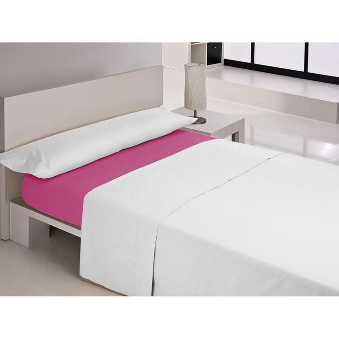 Drap housse Happy Home MIX COLORS Cerise Gran lit 2 persones 150 x 200 + 30 cm