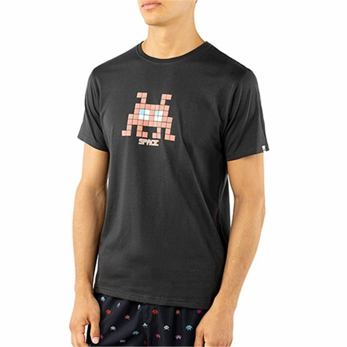 Men’s Short Sleeve T-Shirt Alphaventure Alphadventure Budai Black