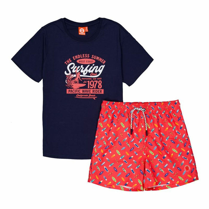 Children's Sports Outfit Go & Win Mindanao Navy Blue